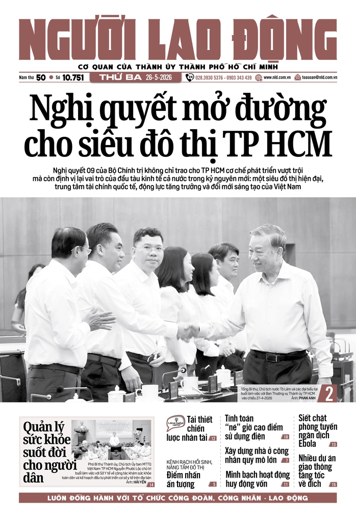 Báo in ngày 26-5: Tính toán "né" giờ cao điểm sử dụng điện - Ảnh 1.