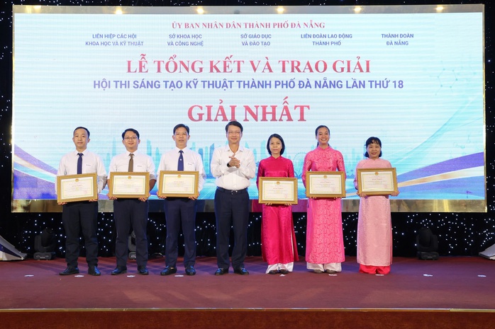 EVNCPC ghi dấu ấn với 13 giải thưởng tại Hội thi Sáng tạo kỹ thuật TP Đà Nẵng lần thứ 18 - Ảnh 2.