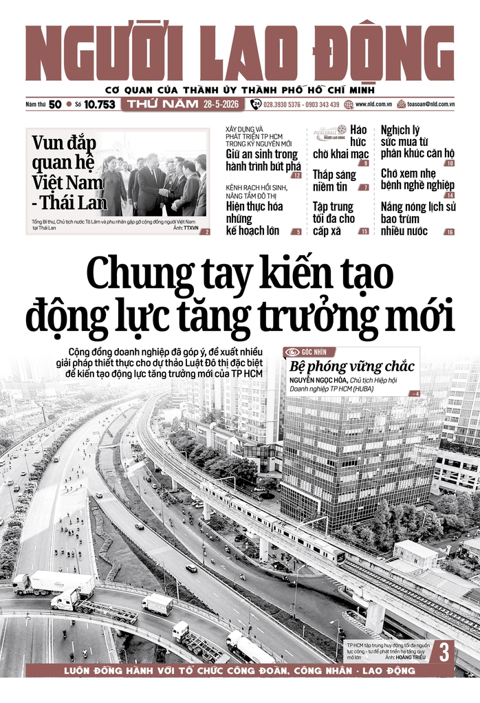 Báo in ngày 28-5: Chấp nhận trái ngành, miễn làm được việc - Ảnh 1.