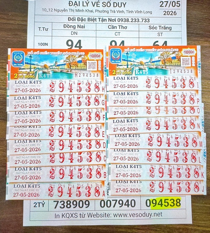 Hai giải độc đắc v&agrave; 3 giải an ủi xổ số miền Nam lộ diện v&agrave;o s&aacute;ng 28-5 - Ảnh 3.