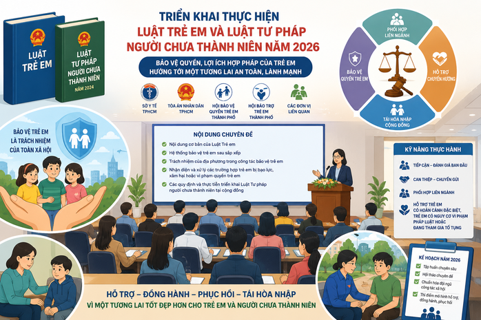 Chuyển từ &ldquo;xử l&yacute;&rdquo; sang &ldquo;hỗ trợ t&aacute;i h&ograve;a nhập&rdquo; với người chưa th&agrave;nh ni&ecirc;n vi phạm ph&aacute;p luật - Ảnh 1.