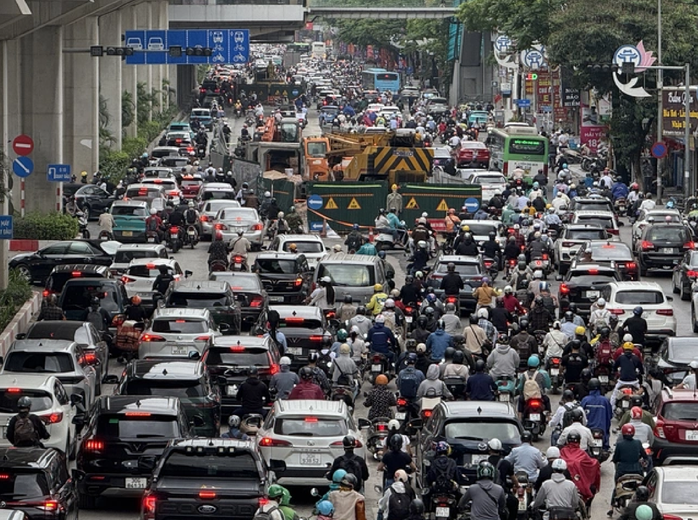 H&agrave; Nội thu ph&iacute; đường bộ v&agrave;o nội đ&ocirc; từ năm 2028 nhằm giảm &ugrave;n tắc - Ảnh 1.