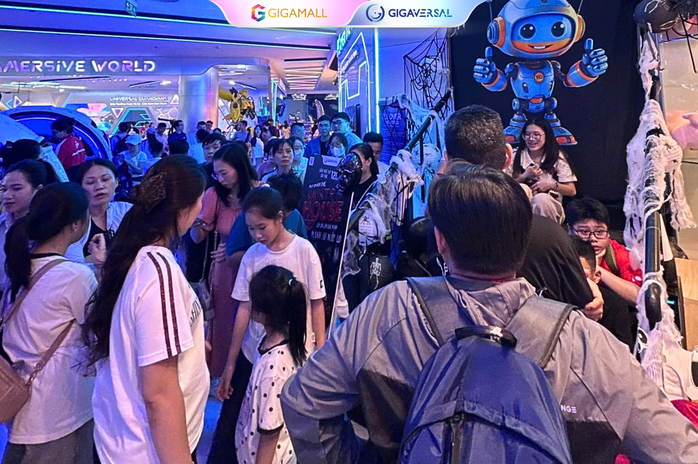 Dịp 1-6 này, đưa bé "bay xuyên kỷ Jura" ngắm khủng long siêu thực tại Gigamall - Ảnh 2. Dịp 1-6 này, đưa bé "bay xuyên kỷ Jura" ngắm khủng long siêu thực tại Gigamall - Ảnh 2.