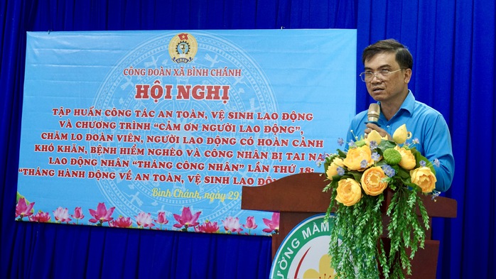Xã Bình Chánh, TPHCM: Lan tỏa yêu thương đến đoàn viên - lao động tro - Ảnh 10.