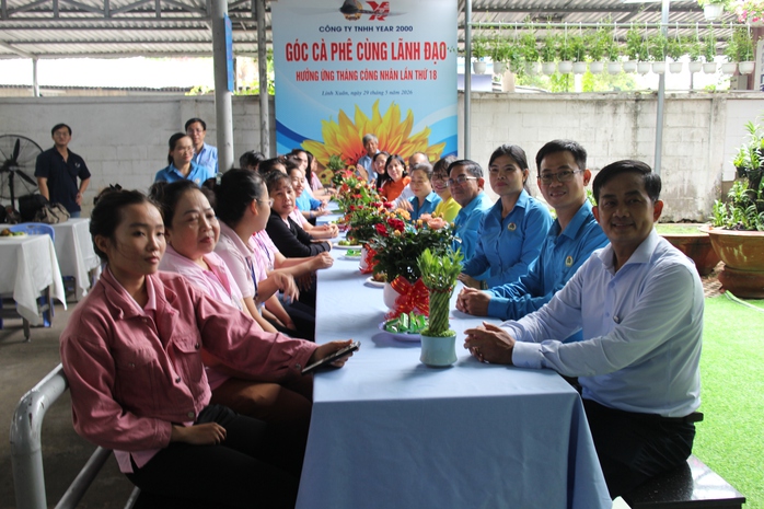 Ra mắt “Góc cà phê cùng lãnh đạo” tại Công ty Year 2000 - Ảnh 3.