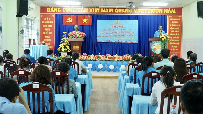 Xã Bình Chánh, TPHCM: Lan tỏa yêu thương đến đoàn viên - lao động tro - Ảnh 1.