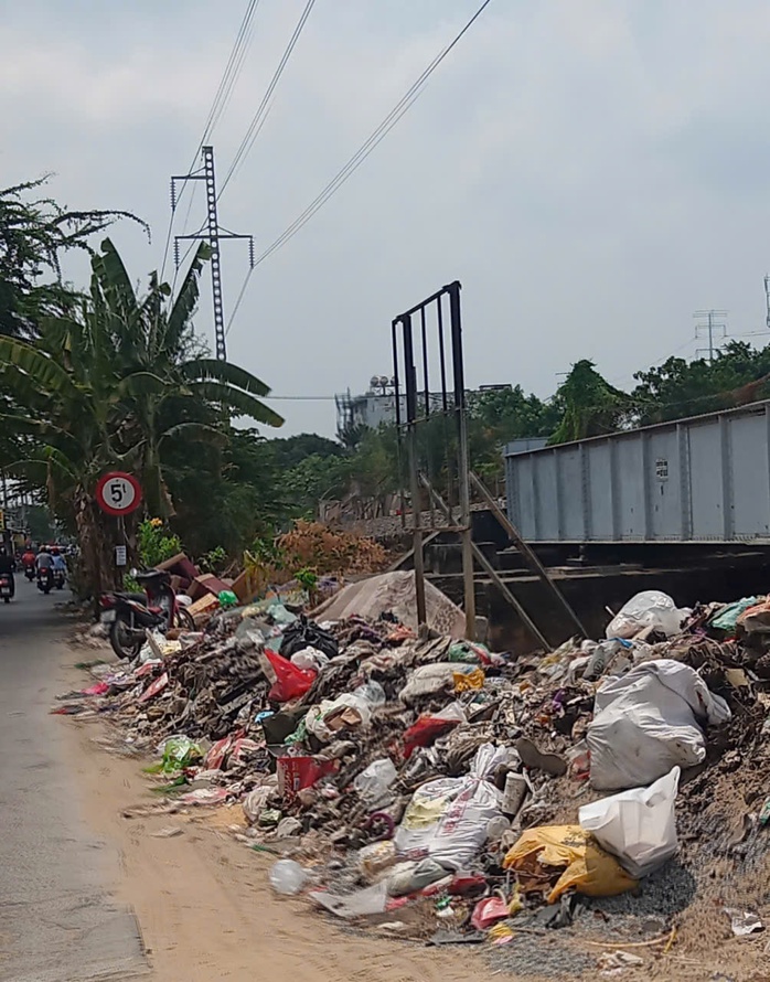 Đổ r&aacute;c bừa b&atilde;i - Ảnh 1.
