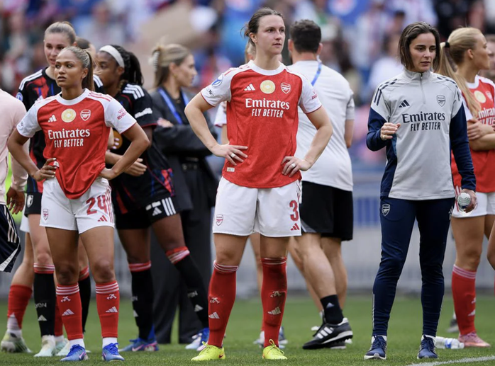 Thua sốc Lyon, Arsenal bị phế truất ở UEFA Champions League nữ - Ảnh 7.