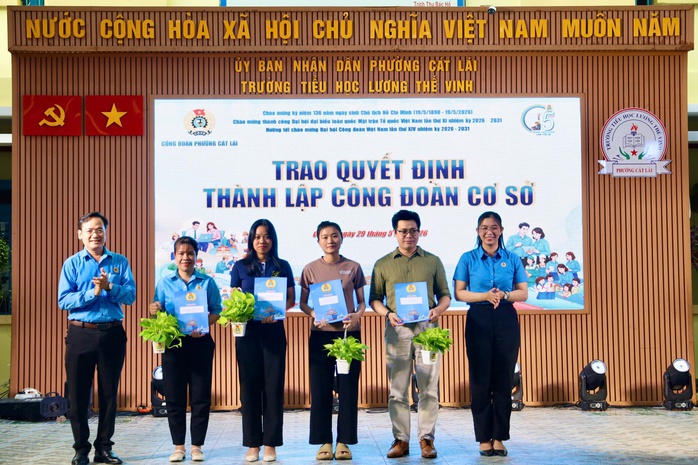 C&ocirc;ng đo&agrave;n phường C&aacute;t L&aacute;i, TPHCM: Nhiều hoạt động &yacute; nghĩa hướng về đo&agrave;n vi&ecirc;n - lao động - Ảnh 3.
