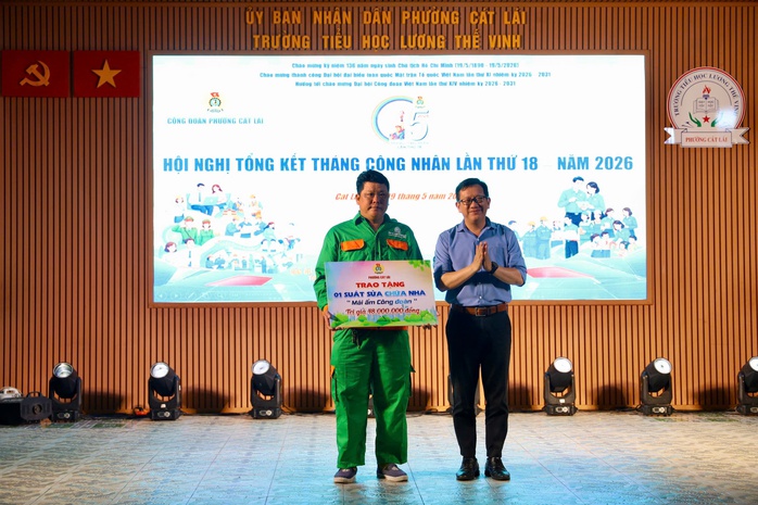 C&ocirc;ng đo&agrave;n phường C&aacute;t L&aacute;i, TPHCM: Nhiều hoạt động &yacute; nghĩa hướng về đo&agrave;n vi&ecirc;n - lao động - Ảnh 11.