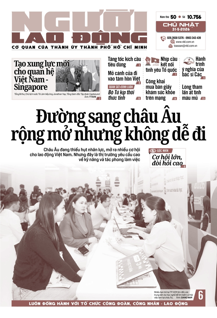 B&aacute;o in ng&agrave;y 31-5: Đường sang ch&acirc;u &Acirc;u rộng mở nhưng kh&ocirc;ng dễ đi - Ảnh 1.