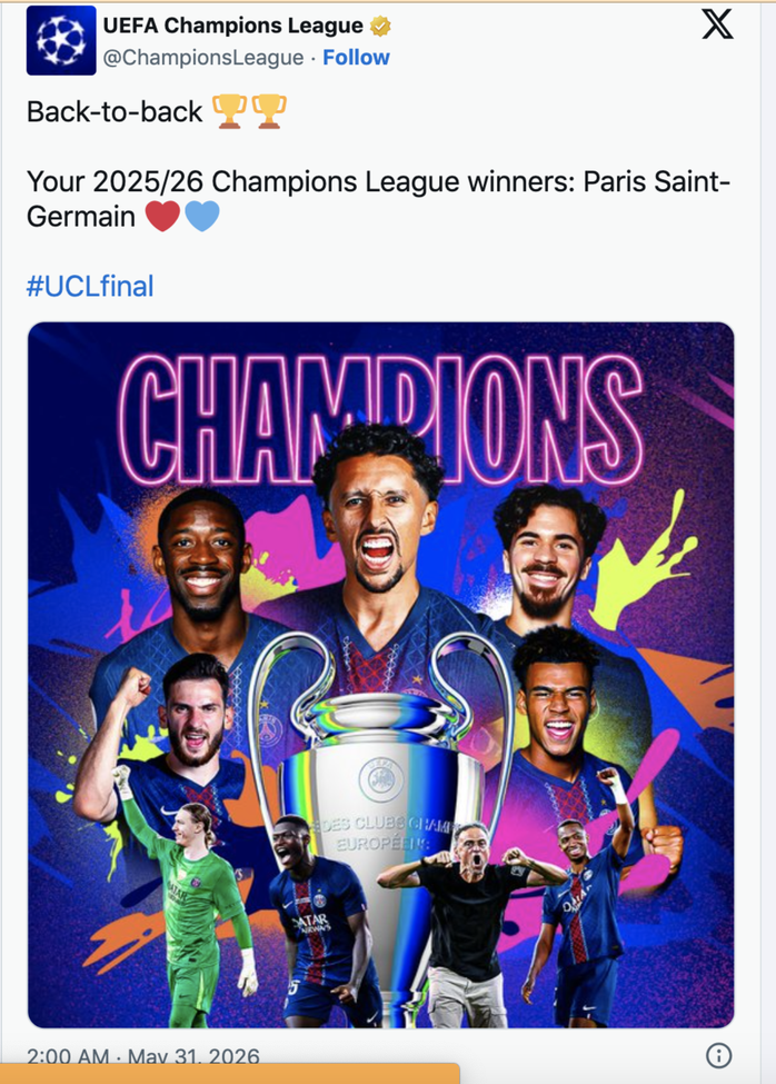 "Pháo" Arsenal tịt ngòi, PSG bảo vệ ngôi vương Champions League - Ảnh 7.
