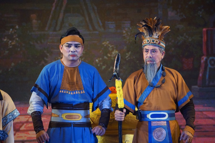 Sức trẻ của Đoàn Nghệ thuật Vàm Cỏ làm mới tác phẩm "Tiếng trống Mê Linh" - Ảnh 6.