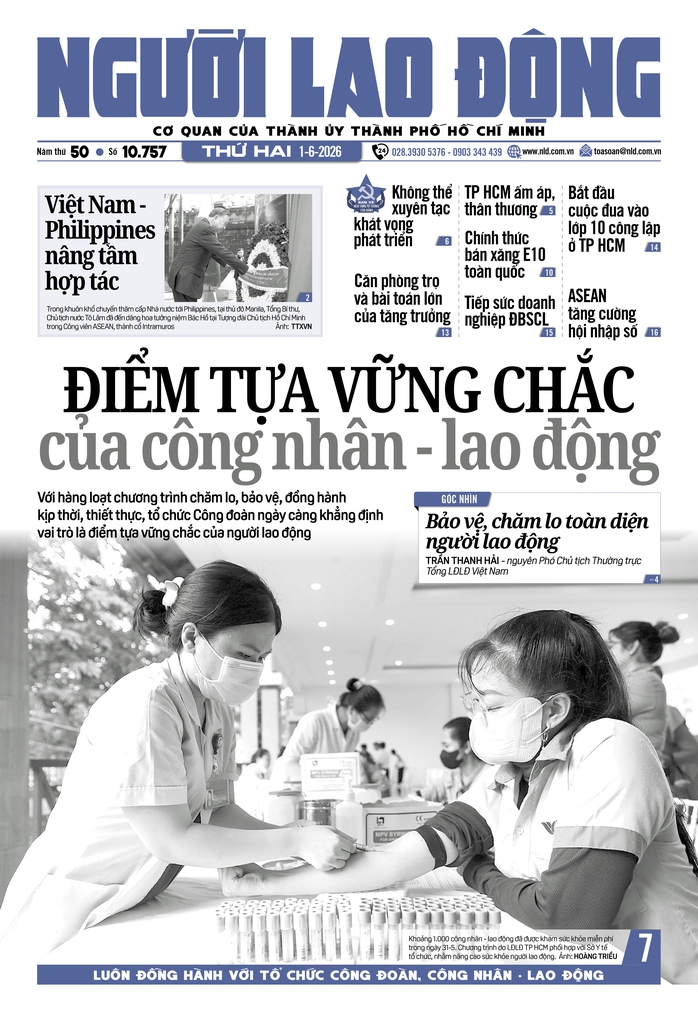 Báo in ngày 1-6: Chính thức bán xăng E10 toàn quốc - Ảnh 1.