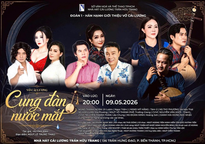 Thanh Ng&acirc;n, Nguyễn Văn Khởi, Mỹ Hằng hội ngộ trong vở "Cung đ&agrave;n nước mắt" - Ảnh 1.