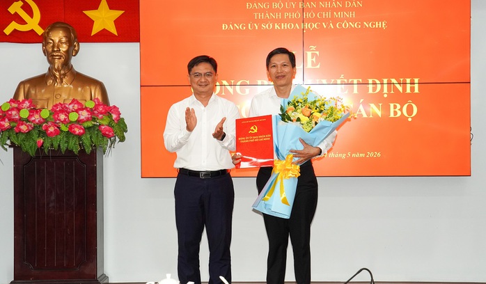 TPHCM bổ nhiệm Ph&oacute; B&iacute; thư đảng ủy Sở Khoa học v&agrave; C&ocirc;ng nghệ nhiệm kỳ 2025 &ndash; 2030 - Ảnh 1.