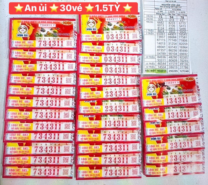 Hai giải độc đắc xổ số miền Nam xuất hiện v&agrave;o trưa 7-5 - Ảnh 4.