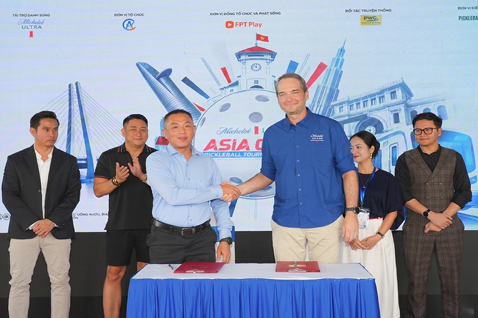 L&yacute; Ho&agrave;ng Nam tranh t&agrave;i tại Giải Pickleball Michelob ULTRA - Ch&acirc;u &Aacute; Mở Rộng 2026 - Ảnh 1.