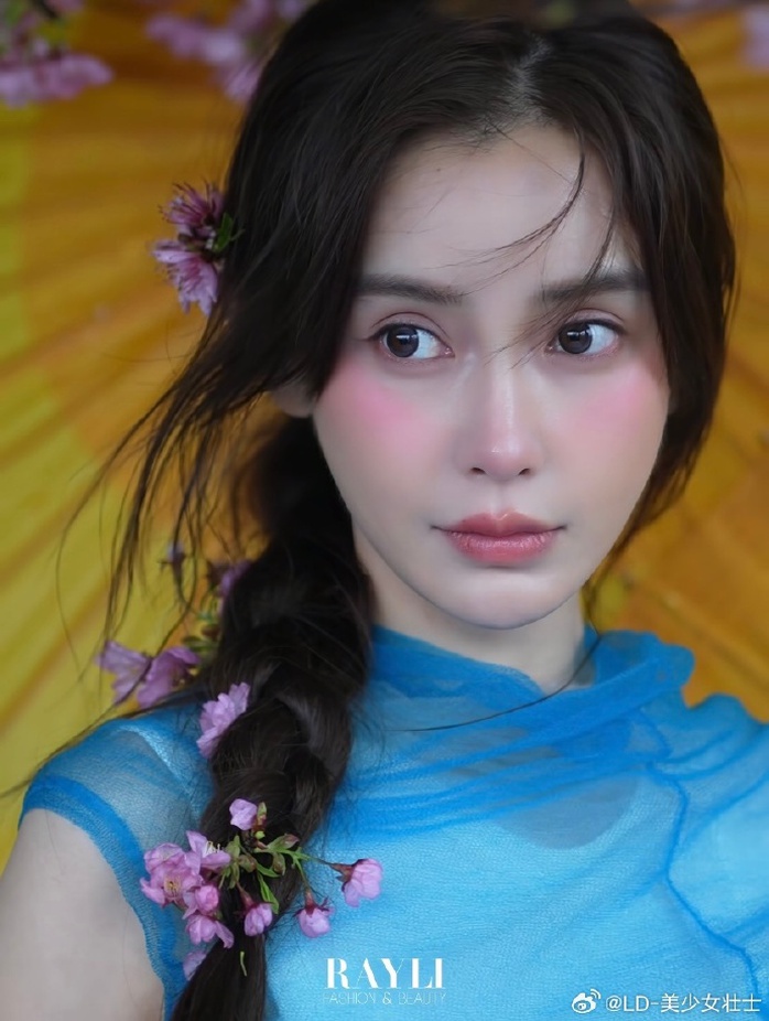 Angelababy khoe vẻ đẹp huyền ảo như tranh, như thơ - Ảnh 7.