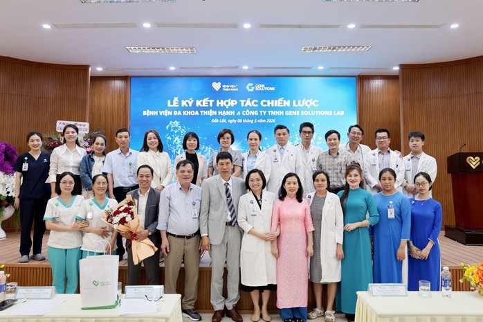 Bệnh viện Thiện Hạnh hợp t&aacute;c Gene Solutions, đẩy mạnh x&eacute;t nghiệm c&ocirc;ng nghệ cao - Ảnh 2.