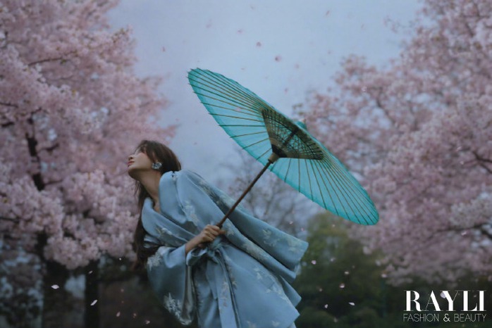 Angelababy khoe vẻ đẹp huyền ảo như tranh, như thơ - Ảnh 4.