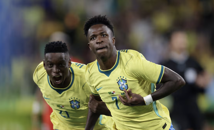 V&ugrave;i dập Poanama 6-2, Brazil ph&ocirc; diễn sức mạnh trước World Cup 2026 - Ảnh 1.