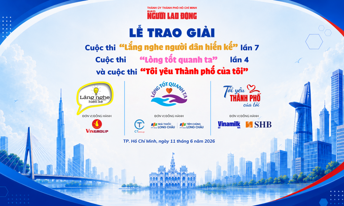 B&aacute;o Người Lao Động trao giải 3 cuộc thi lớn - Ảnh 1.
