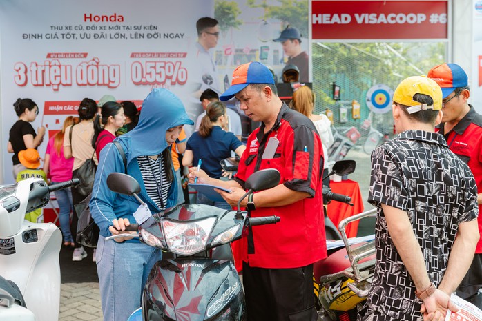 Honda Việt Nam khởi động chương tr&igrave;nh &ldquo;Thu xe cũ, đổi xe mới&rdquo; tr&ecirc;n cả nước - Ảnh 2.