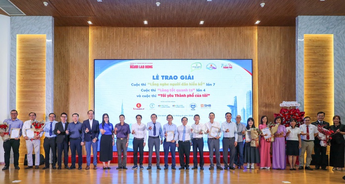 B&Aacute;O NGƯỜI LAO ĐỘNG TRAO GIẢI BA CUỘC THI VIẾT: Lan tỏa nhiều gi&aacute; trị, &yacute; nghĩa  - Ảnh 1.
