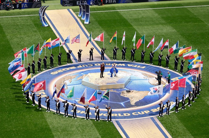 Ch&ugrave;m ảnh: Mexico v&agrave; điểm nhấn lễ khai mạc World Cup 2026 - Ảnh 3.
