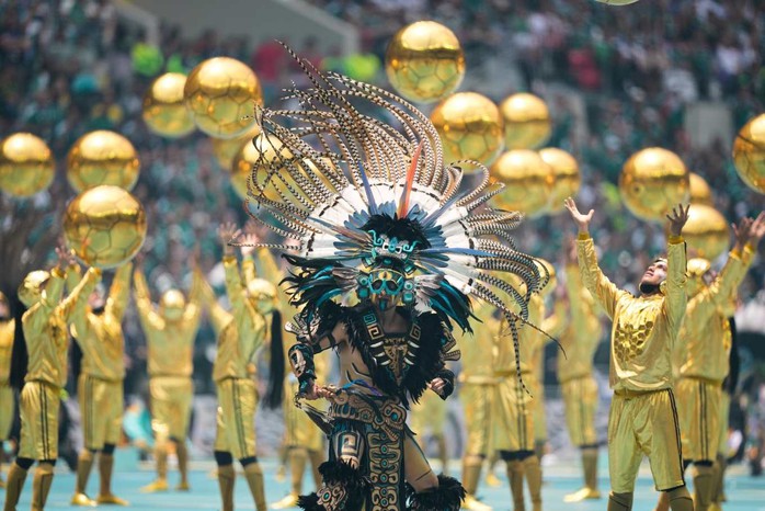 Ch&ugrave;m ảnh: Mexico v&agrave; điểm nhấn lễ khai mạc World Cup 2026 - Ảnh 4.