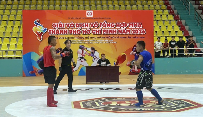 Khai mạc giải Vô địch Võ thuật Tổng hợp (MMA) TP HCM năm 2026 - Ảnh 2.