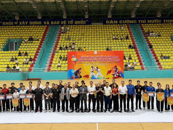 Khai mạc giải Vô địch Võ thuật Tổng hợp (MMA) TP HCM năm 2026 - Ảnh 1.
