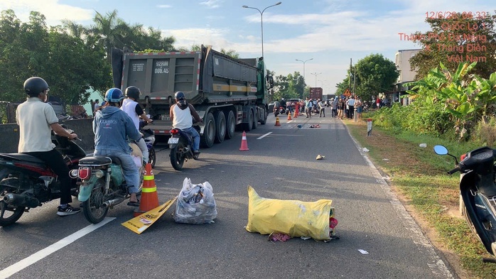 Tai nạn trên Quốc lộ 1 ở Đà Nẵng, người đi xe đạp chết thương tâm - Ảnh 1. Tai nạn trên Quốc lộ 1 ở Đà Nẵng, người đi xe đạp chết thương tâm - Ảnh 1.