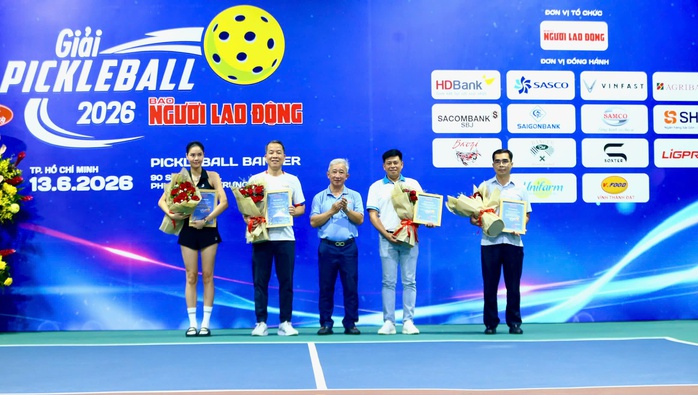 Khai mạc Giải Pickleball Báo Người Lao Động năm 2026 - Ảnh 6.