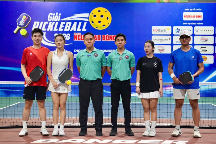 Giải Pickleball Báo Người Lao Động năm 2026: Kết thúc thành công - Ảnh 3.