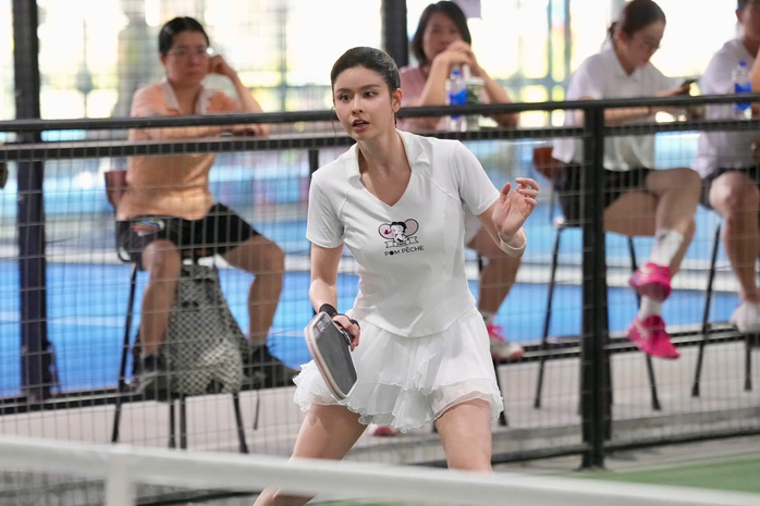 Diễn viên Trương Quỳnh Anh bị "ghiền" môn pickleball - Ảnh 10.