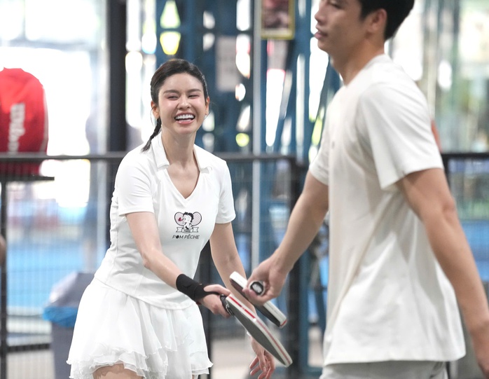 Diễn viên Trương Quỳnh Anh bị "ghiền" môn pickleball - Ảnh 8.