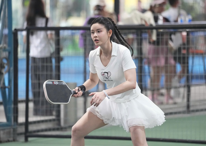 Diễn viên Trương Quỳnh Anh bị "ghiền" môn pickleball - Ảnh 12.