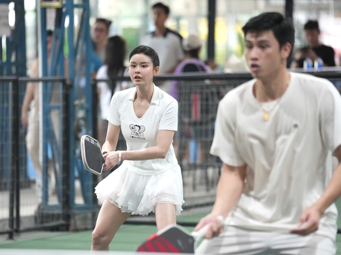 Diễn viên Trương Quỳnh Anh bị "ghiền" môn pickleball - Ảnh 11.