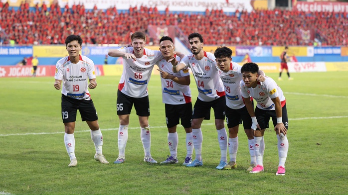 Thắng đẹp Ninh B&igrave;nh FC, CLB C&ocirc;ng an TP HCM v&ocirc; địch C&uacute;p Quốc gia 2025-2026  - Ảnh 7.