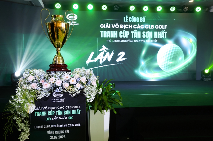 Công bố Giải Vô địch các CLB golf tranh Cúp Tân Sơn Nhất lần 2 - Ảnh 1.