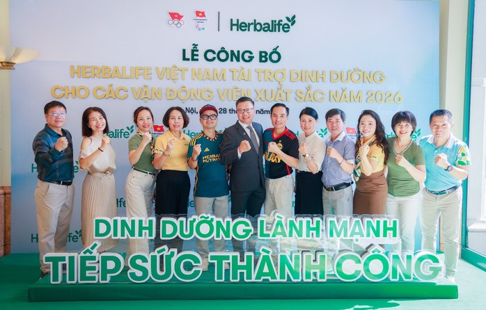 Herbalife Việt Nam tiếp tục tài trợ sản phẩm dinh dưỡng cho các VĐV xuất sắc Việt Nam năm 2026 - Ảnh 4.