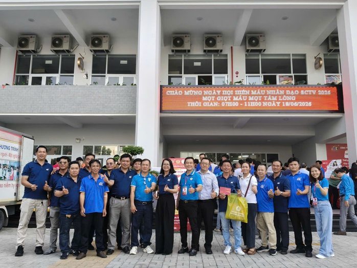 Ngày hội “Hiến máu nhân đạo SCTV 2026”: Mỗi giọt máu trao đi, một cuộc đời ở lại - Ảnh 5.