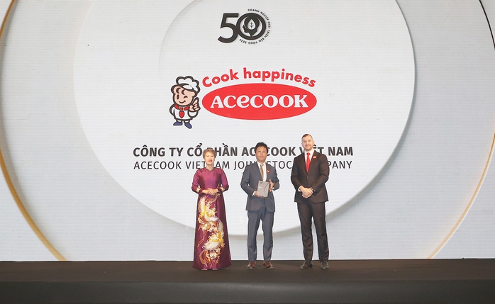 Acecook Việt Nam tiếp tục vào Top 50 Doanh nghiệp phát triển bền vững tiêu biểu Việt Nam 2026  - Ảnh 1.