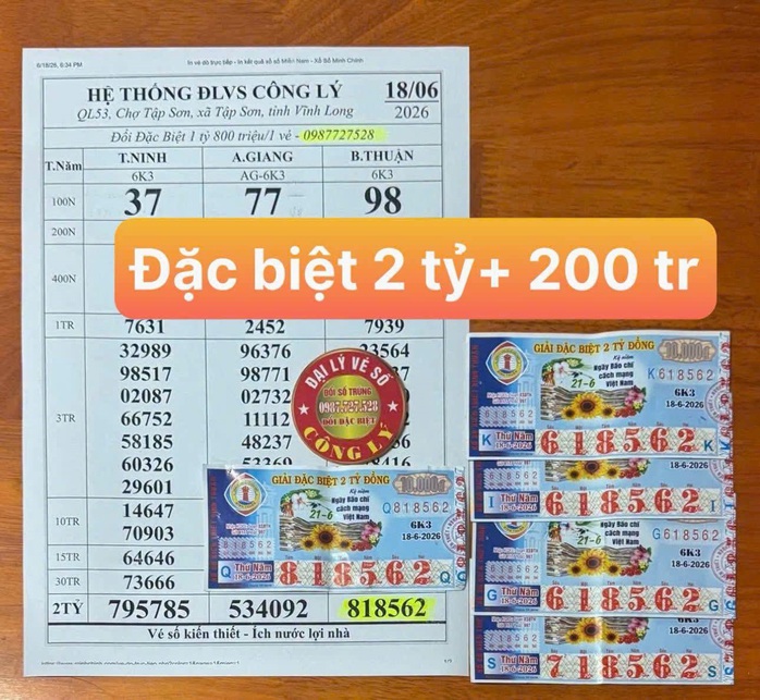 3 giải độc đắc lộ diện ở TPHCM, Tây Ninh và Vĩnh Long - Ảnh 3.