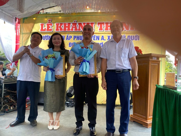 Việc làm ý nghĩa của Trường Đại học Cửu Long đối với 45 hộ dân - Ảnh 2.