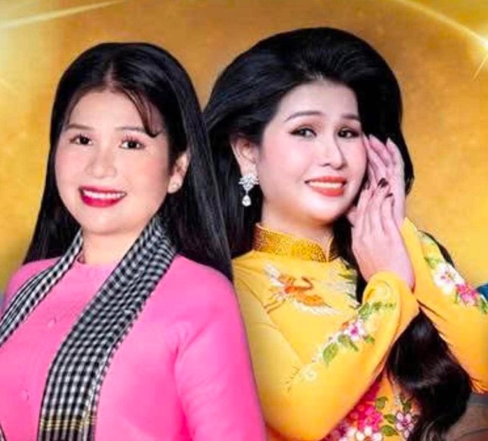 NSND Hồ Ngọc Trinh thể hiện hai nh&acirc;n vật của Kỳ nữ Kim Cương trong "Dưới hai m&agrave;u &aacute;o" - Ảnh 1.