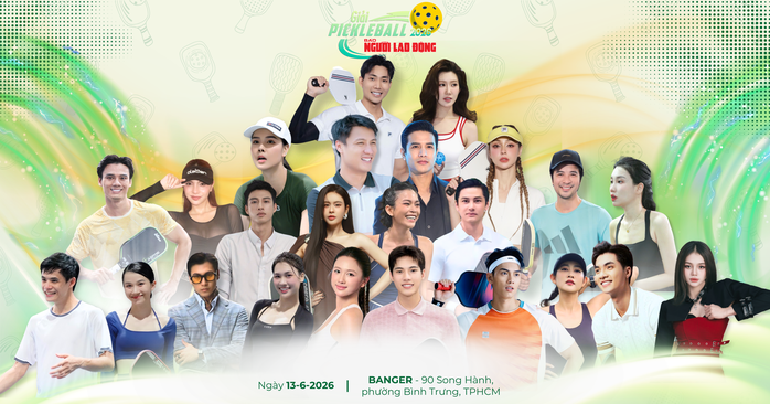 Giải Pickleball Báo Người Lao Động năm 2026: Những màn so tài đáng chờ đợi - Ảnh 1.
