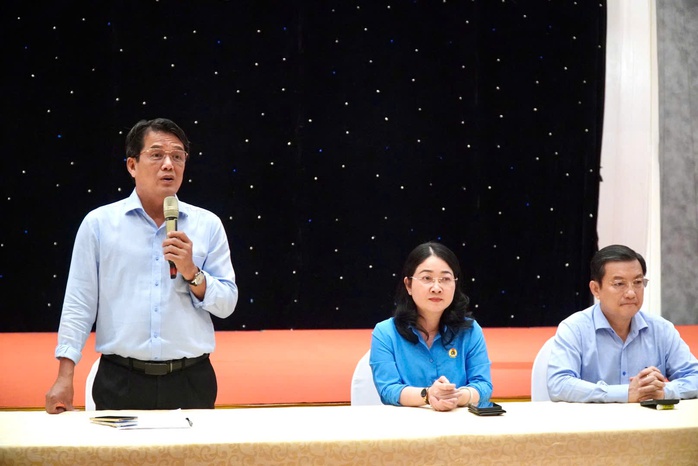 Đo&agrave;n đại biểu C&ocirc;ng đo&agrave;n TPHCM: Tập trung tr&iacute; tuệ, đ&oacute;ng g&oacute;p thiết thực cho Đại hội C&ocirc;ng đo&agrave;n Việt Nam - Ảnh 1.